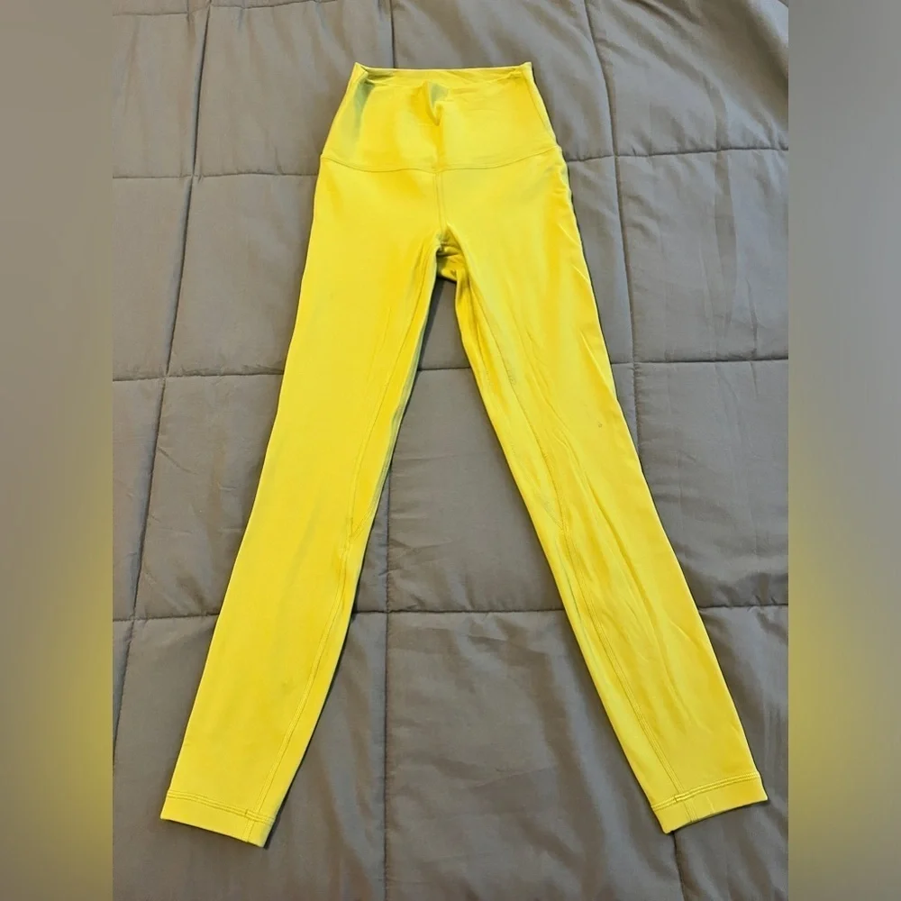 Lululemon Align in Yellow Pear size 2